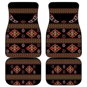 Cameroon Traditional Toghu Pattern Car Mats