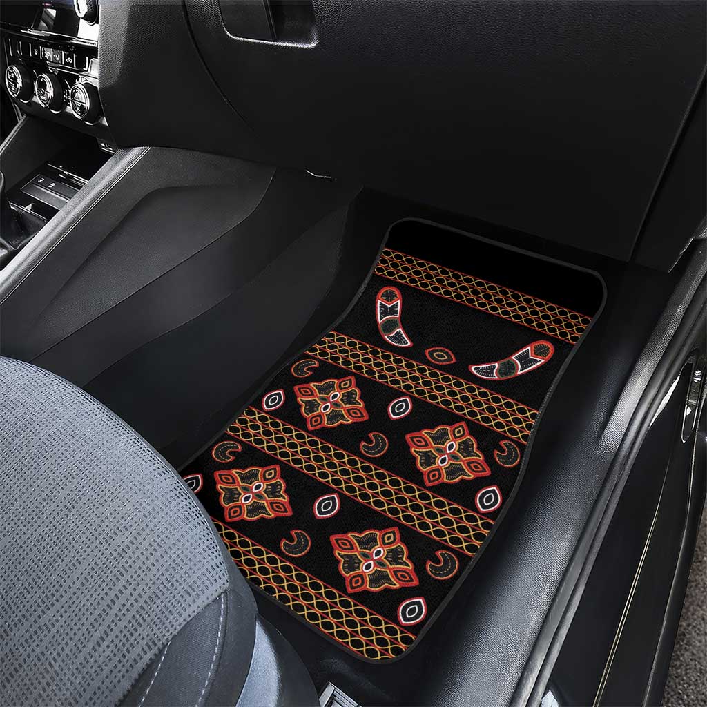 Cameroon Traditional Toghu Pattern Car Mats