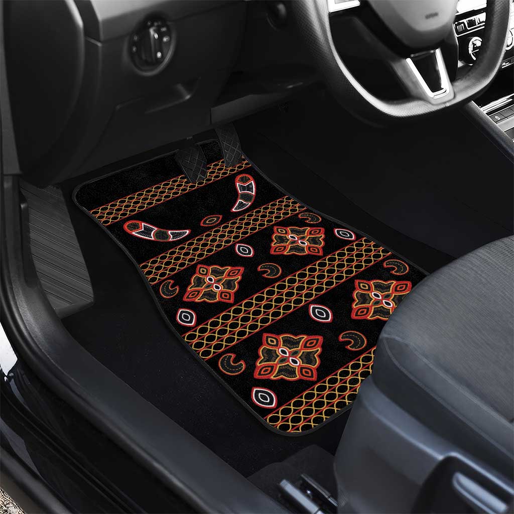 Cameroon Traditional Toghu Pattern Car Mats