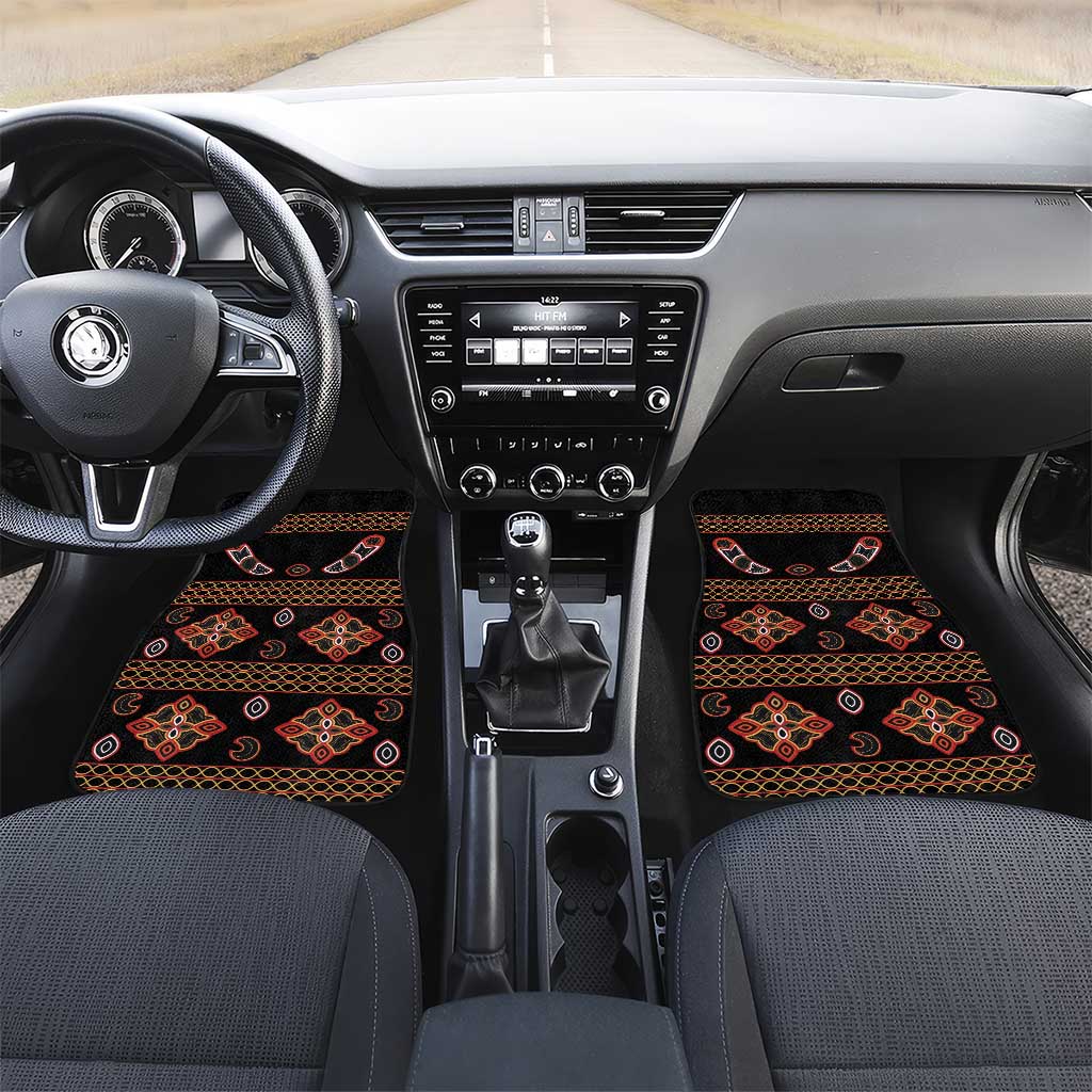 Cameroon Traditional Toghu Pattern Car Mats