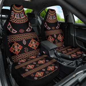Cameroon Traditional Toghu Pattern Car Seat Cover