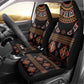 Cameroon Traditional Toghu Pattern Car Seat Cover