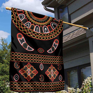 Cameroon Traditional Toghu Pattern Garden Flag