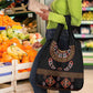Cameroon Traditional Toghu Pattern Grocery Bag