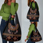 Cameroon Traditional Toghu Pattern Grocery Bag