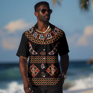 Cameroon Traditional Toghu Pattern Hawaiian Shirt