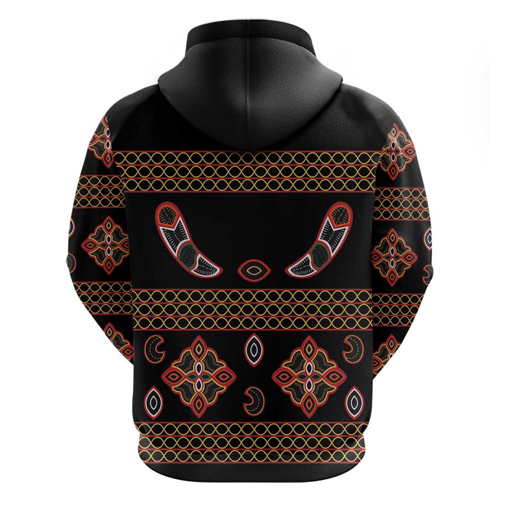 Cameroon Traditional Toghu Pattern Hoodie