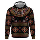 Cameroon Traditional Toghu Pattern Hoodie