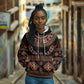 Cameroon Traditional Toghu Pattern Hoodie