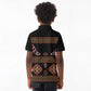 Cameroon Traditional Toghu Pattern Kid Polo Shirt