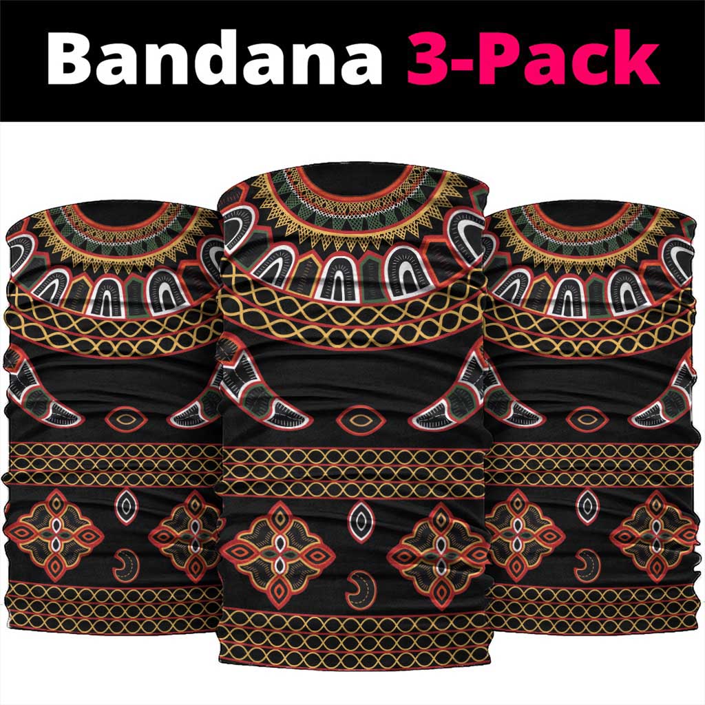 Cameroon Traditional Toghu Pattern Neck Gaiter - African Pride