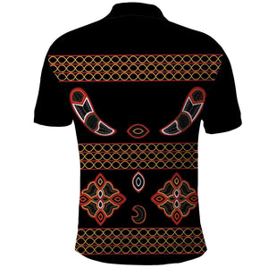 Cameroon Traditional Toghu Pattern Polo Shirt