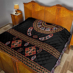 Cameroon Traditional Toghu Pattern Quilt