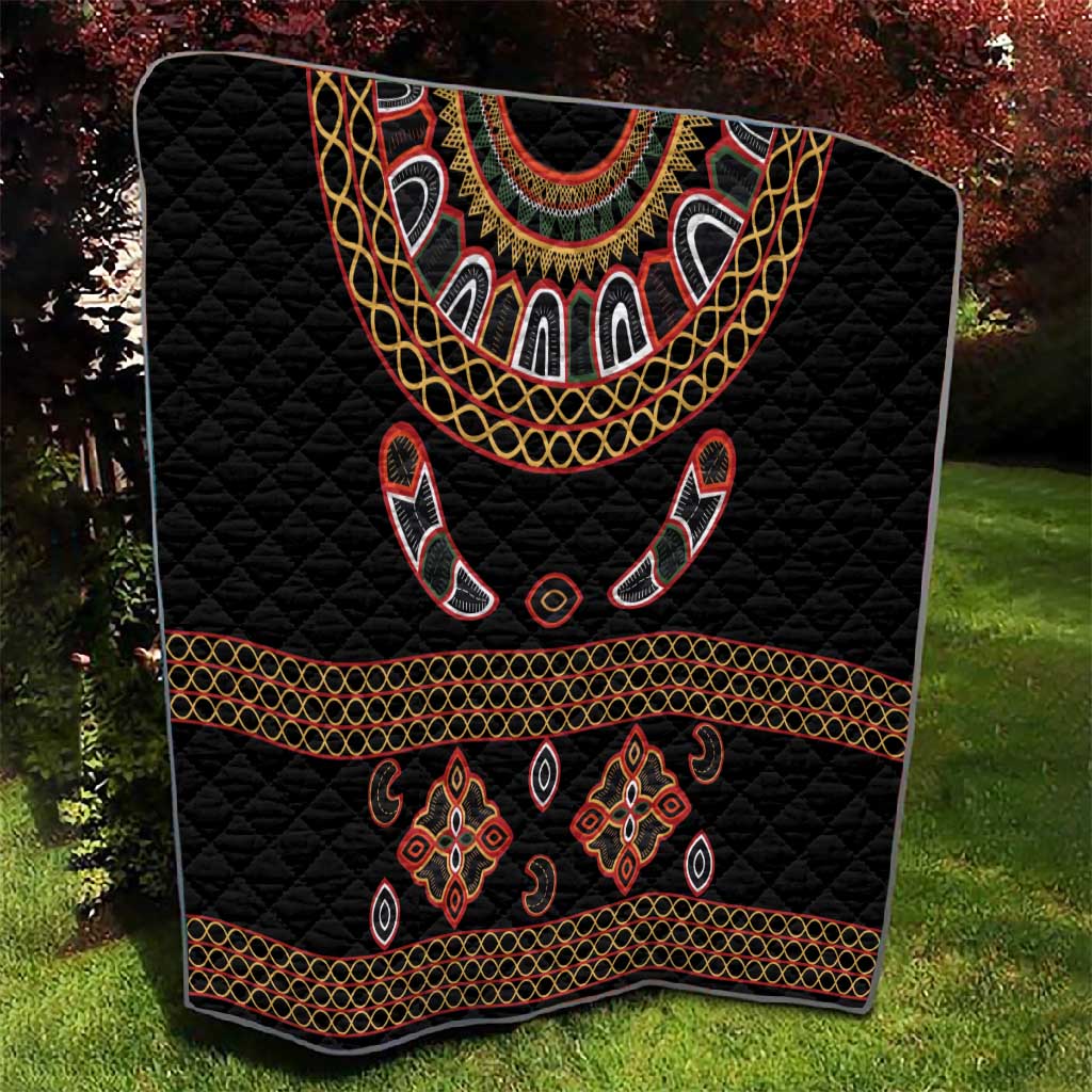 Cameroon Traditional Toghu Pattern Quilt