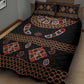 Cameroon Traditional Toghu Pattern Quilt Bed Set