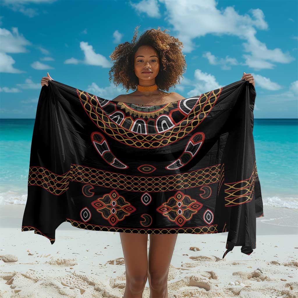 Cameroon Traditional Toghu Pattern Sarong