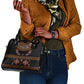 Cameroon Traditional Toghu Pattern Shoulder Handbag