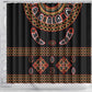 Cameroon Traditional Toghu Pattern Shower Curtain