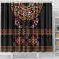 Cameroon Traditional Toghu Pattern Shower Curtain