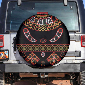 Cameroon Traditional Toghu Pattern Spare Tire Cover