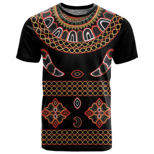 Cameroon Traditional Toghu Pattern T shirt