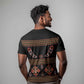 Cameroon Traditional Toghu Pattern T shirt