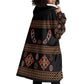 Cameroon Traditional Toghu Pattern Wearable Blanket Hoodie