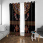 Cameroon Traditional Toghu Pattern Window Curtain