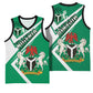 Nigeria Coat Of Arms Sporty Style Basketball Jersey - African Pride