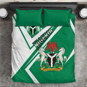 Nigeria Coat Of Arms Sporty Style Bedding Set