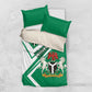 Nigeria Coat Of Arms Sporty Style Bedding Set