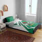 Nigeria Coat Of Arms Sporty Style Bedding Set