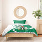 Nigeria Coat Of Arms Sporty Style Bedding Set