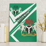 Nigeria Coat Of Arms Sporty Style Canvas Wall Art