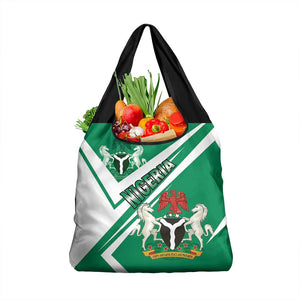 Nigeria Coat Of Arms Sporty Style Grocery Bag