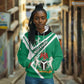 Nigeria Coat Of Arms Sporty Style Hoodie