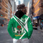 Nigeria Coat Of Arms Sporty Style Hoodie