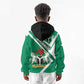 Nigeria Coat Of Arms Sporty Style Kid Hoodie