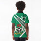 Nigeria Coat Of Arms Sporty Style Kid Polo Shirt