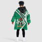 Nigeria Coat Of Arms Sporty Style Kid Wearable Blanket Hoodie