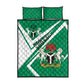 Nigeria Coat Of Arms Sporty Style Quilt Bed Set