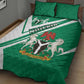 Nigeria Coat Of Arms Sporty Style Quilt Bed Set
