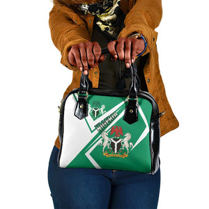Nigeria Coat Of Arms Sporty Style Shoulder Handbag