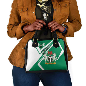 Nigeria Coat Of Arms Sporty Style Shoulder Handbag