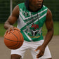 Nigeria Coat Of Arms Sporty Style Sleeveless Hoodie - African Pride
