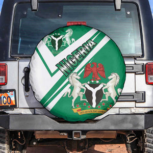 Nigeria Coat Of Arms Sporty Style Spare Tire Cover