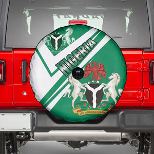 Nigeria Coat Of Arms Sporty Style Spare Tire Cover