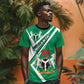 Nigeria Coat Of Arms Sporty Style T shirt