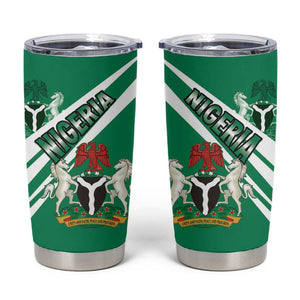 Nigeria Coat Of Arms Sporty Style Tumbler Cup