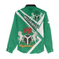 Nigeria Coat Of Arms Sporty Style Women Casual Shirt